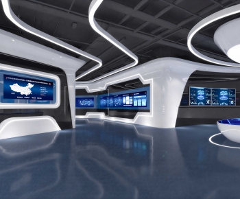 Modern Exhibition Hall-ID:511368996