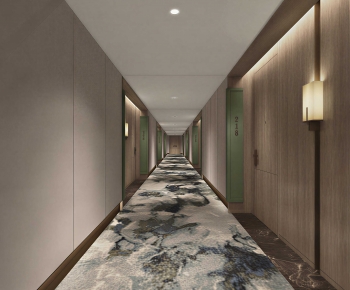 New Chinese Style Corridor-ID:386993895