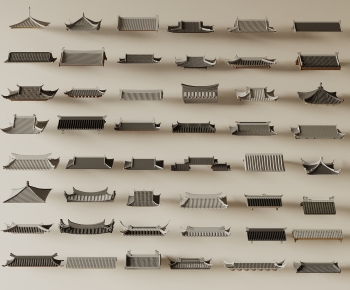 Chinese Style Building Component-ID:850720889