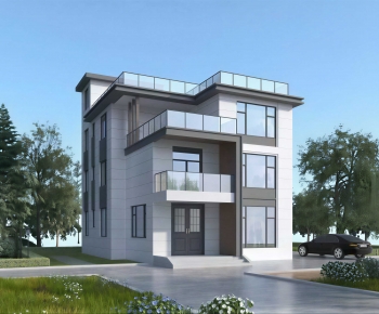Modern Detached Villa-ID:396321064