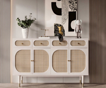 Modern Entrance Cabinet-ID:431937933