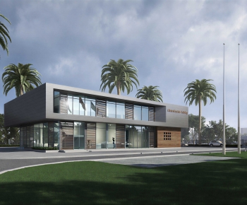 Modern Building Appearance-ID:410299364