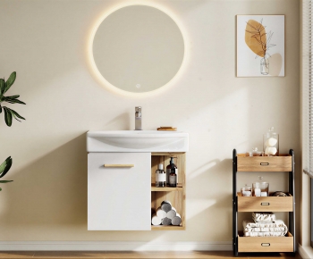 Modern Bathroom Cabinet-ID:625822074