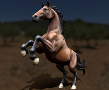 Modern Animal Horse-ID:557435044