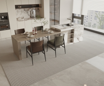 Modern Dining Table And Chairs-ID:341967116