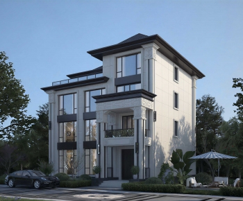New Chinese Style Detached Villa-ID:897681003