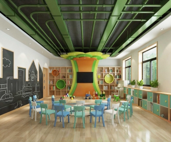 Modern Kindergarten Classrooms-ID:296582944