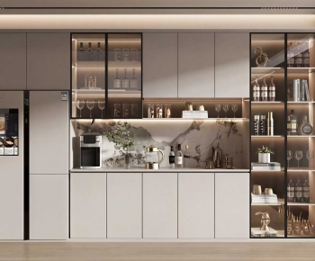 Modern Wine Cabinet-ID:348198898