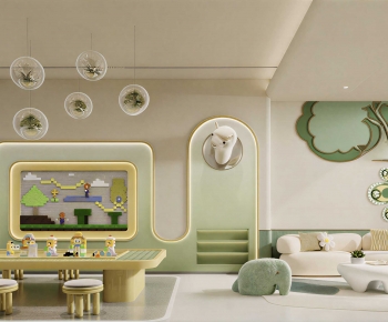 Modern Children's Kindergarten-ID:534115088