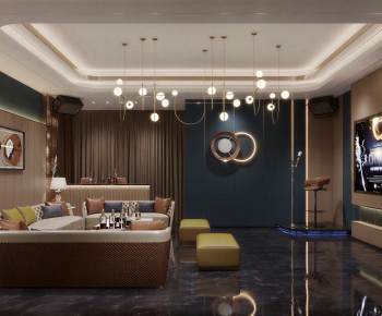 Modern A Living Room-ID:407015097