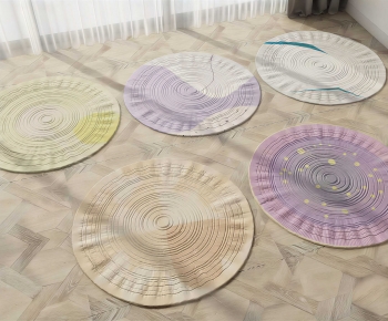 Modern Circular Carpet-ID:281810816