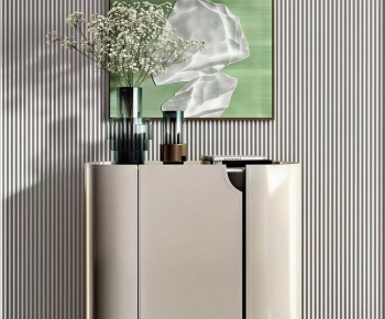 Modern Side Cabinet/Entrance Cabinet-ID:125396016