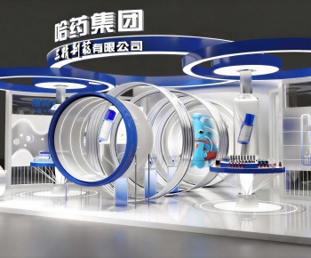 Modern Exhibition Hall-ID:246887923