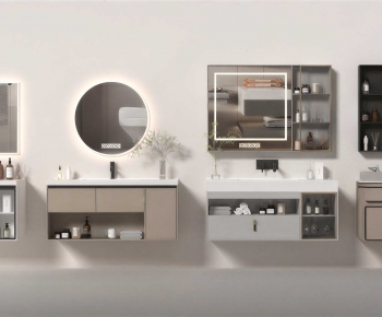 Modern Bathroom Cabinet-ID:800210008