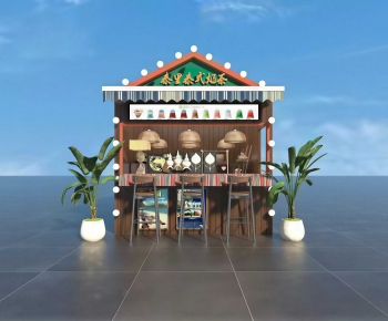 Southeast Asian Style Retail Stores-ID:133487942