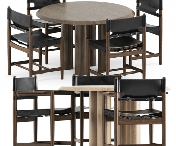 Modern Dining Table And Chairs-ID:441849211