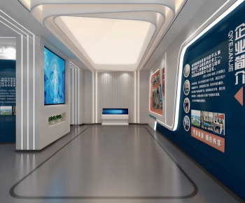 Modern Exhibition Hall-ID:403415923