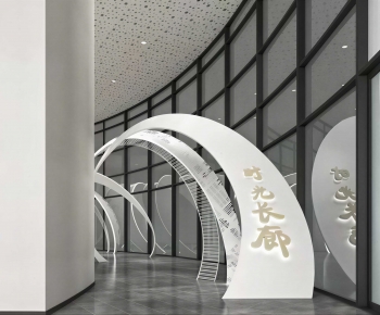 Modern Exhibition Hall-ID:266387948