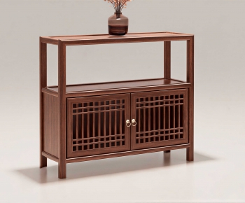 New Chinese Style Entrance Cabinet-ID:219055898