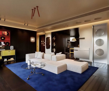 Modern A Living Room-ID:334001062