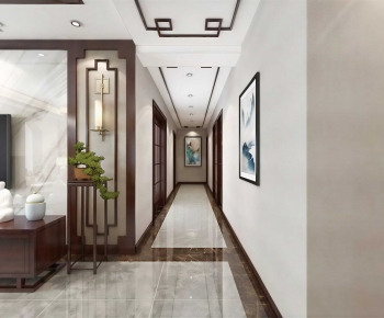 New Chinese Style Office Aisle-ID:184231047