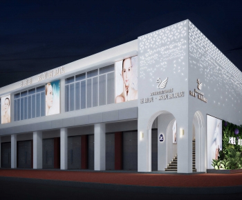 Modern Building Appearance-ID:733561043