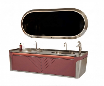 Modern Bathroom Cabinet-ID:138531928