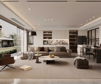 Modern A Living Room-ID:493056066