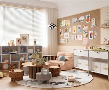 Modern A Living Room-ID:152672057