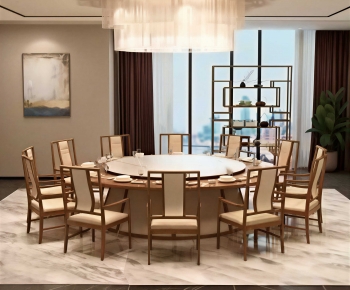 New Chinese Style Dining Room-ID:235055922