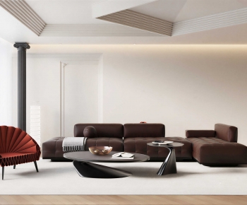 Modern A Living Room-ID:869973907