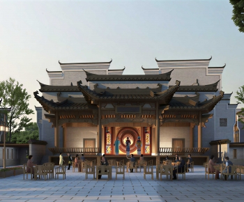 New Chinese Style Courtyard/landscape-ID:576716904
