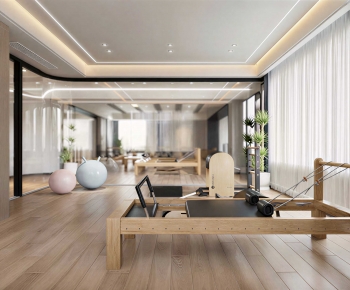 Modern Home Fitness Room-ID:460052013