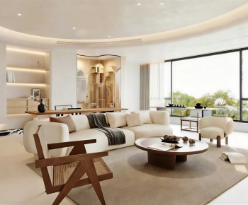 Modern A Living Room-ID:458834895