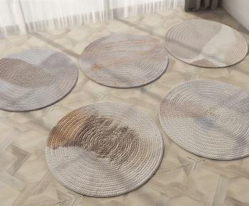 Modern Circular Carpet-ID:656569088