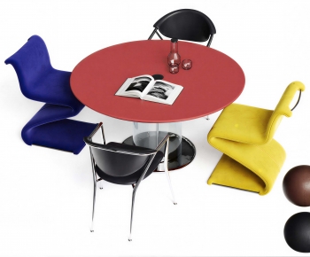 Modern Dining Table And Chairs-ID:850006105