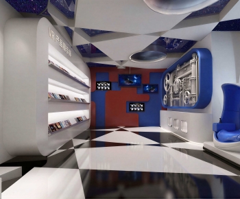 Modern Exhibition Hall-ID:796376947