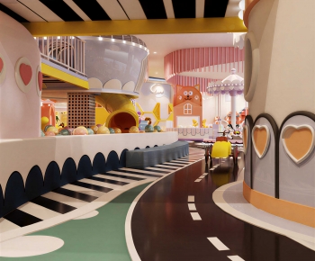 Modern Children's Amusement Park-ID:250399113