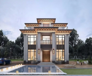 New Chinese Style Detached Villa-ID:480134968