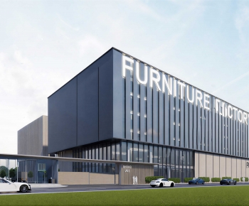 Modern Building Appearance-ID:235600958