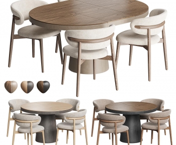 Modern Dining Table And Chairs-ID:757539991