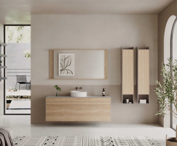 Modern Bathroom Cabinet-ID:914422997