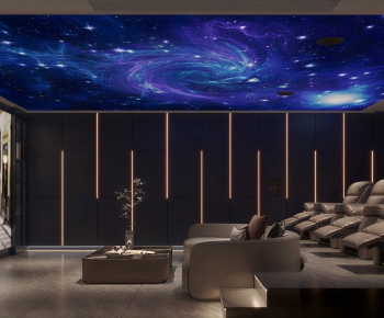 Modern Audiovisual Room-ID:671117074
