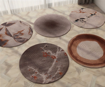 Modern Circular Carpet-ID:368784909