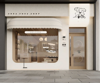 Modern Facade Element-ID:947483065