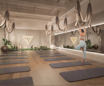 Modern Yoga Room-ID:236382961