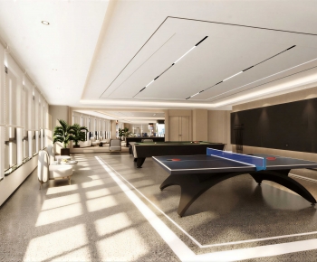 Modern Billiard Room-ID:909332993