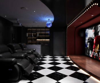 Modern Audiovisual Room-ID:686367998