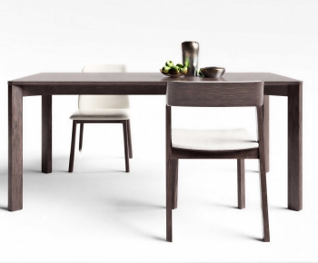Modern Dining Table And Chairs-ID:742957125