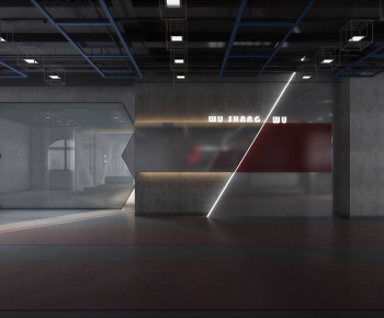 Industrial Style Exhibition Hall-ID:539730079